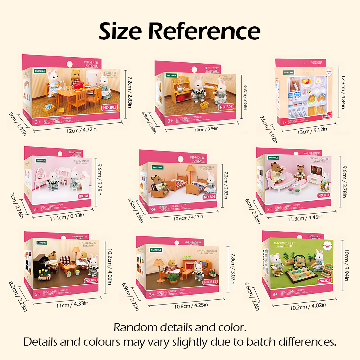 Miniature Furniture 1:12 Dollh - Miniature Terrain Set reseña y precio