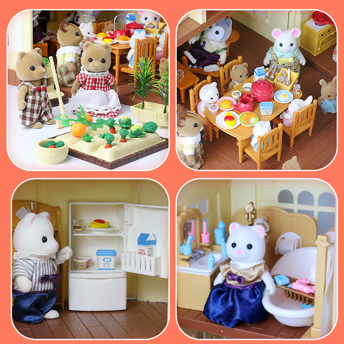 Miniature Furniture 1:12 Dollh - Miniature Terrain Set reseña y precio