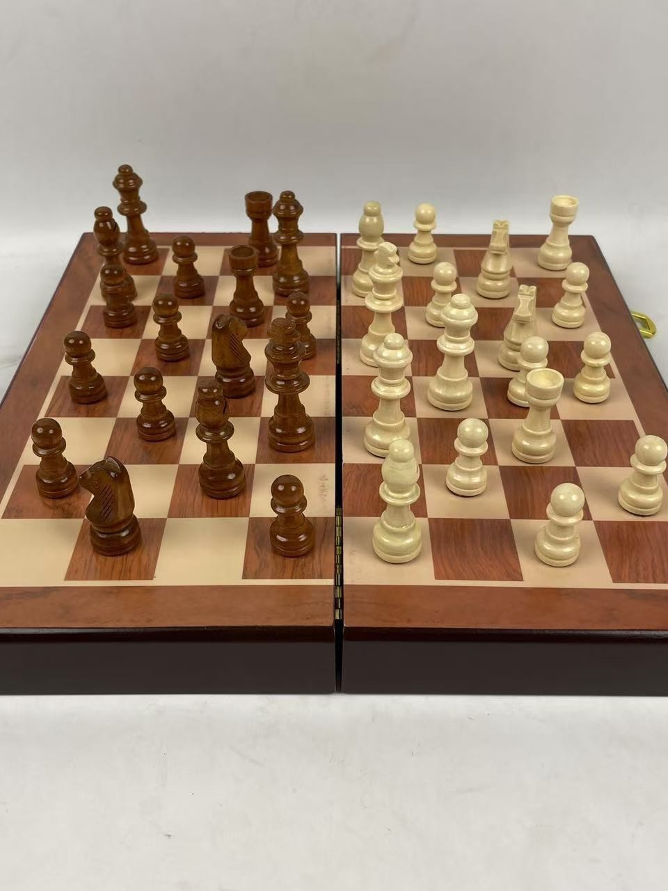 Magnetic Wooden Chess Set 15 I - Magnetic Travel Chess reseña y precio