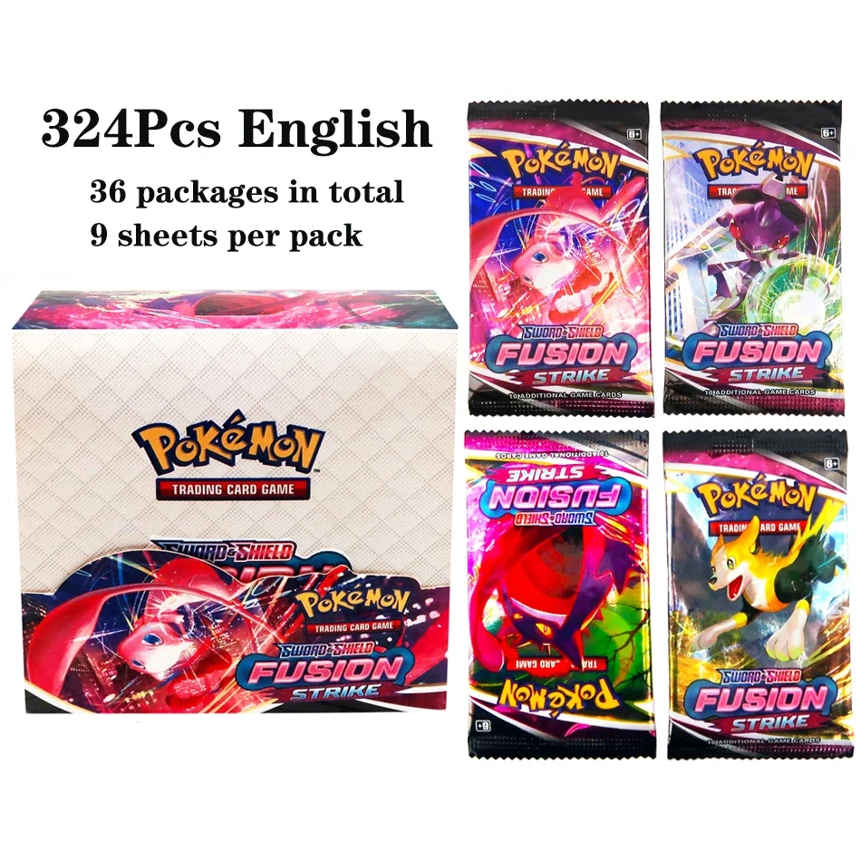 324Pcs Pokemon Cards TCG: Sun  - Board Game Movie reseña y precio