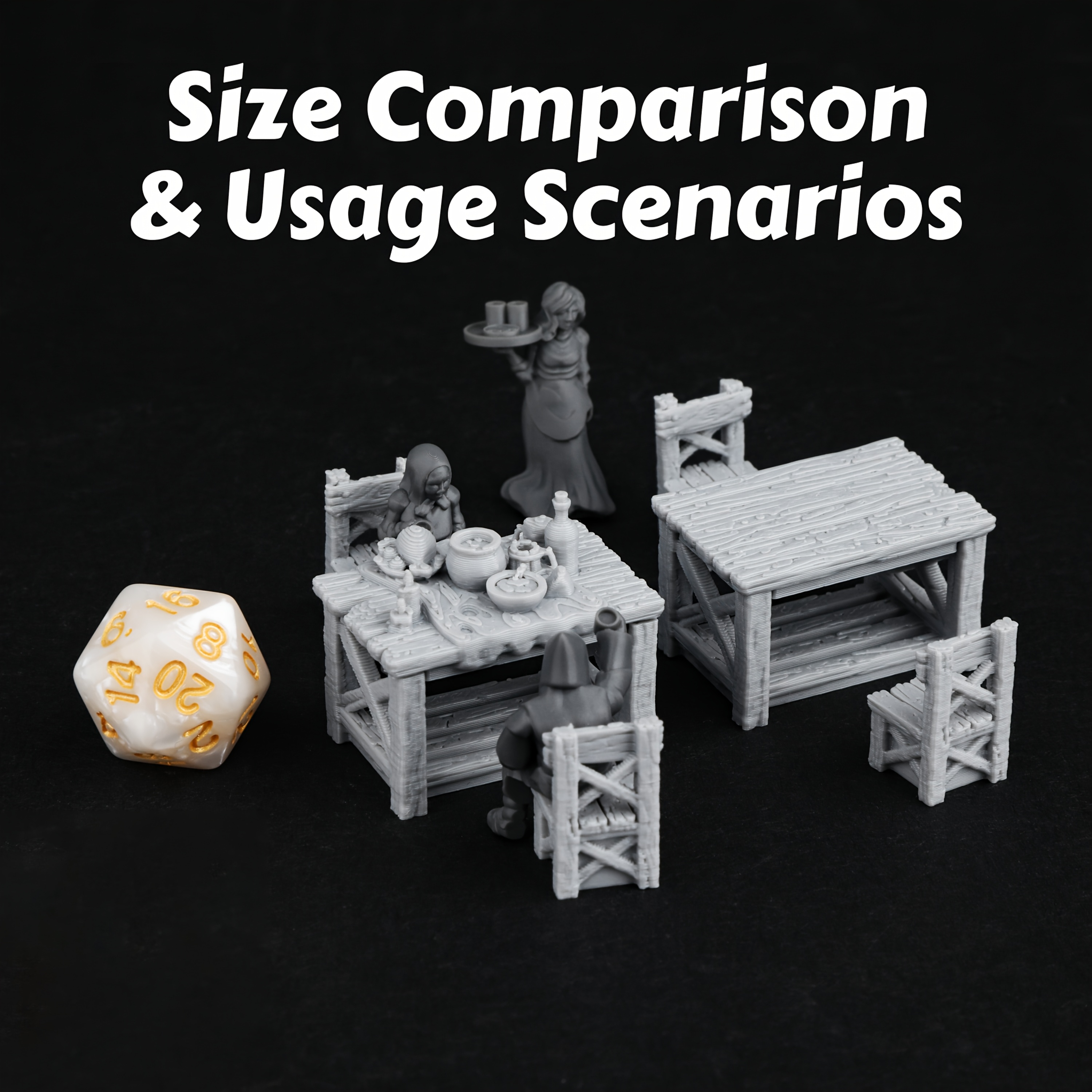 Trpg Miniature Terrain | Rusti - Miniature Terrain Set reseña y precio