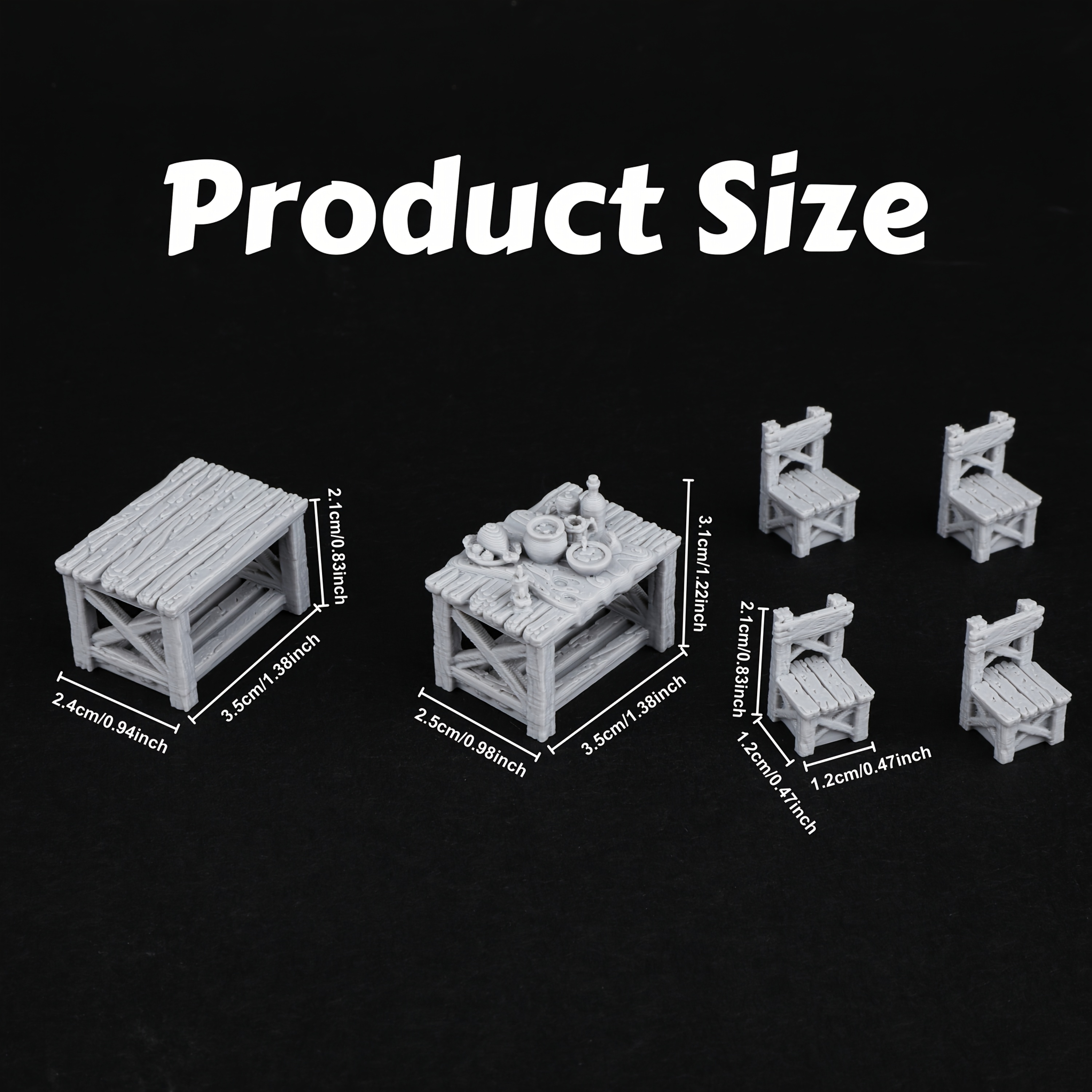 Trpg Miniature Terrain | Rusti - Miniature Terrain Set reseña y precio
